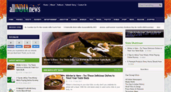 Desktop Screenshot of allindianews.com