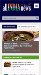 Mobile Screenshot of allindianews.com