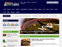 Tablet Screenshot of allindianews.com